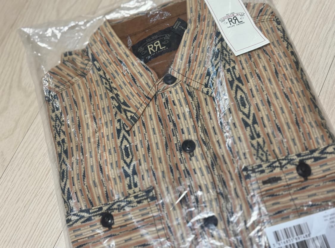 RRL 자카드 워크셔츠 S 상품이미지2