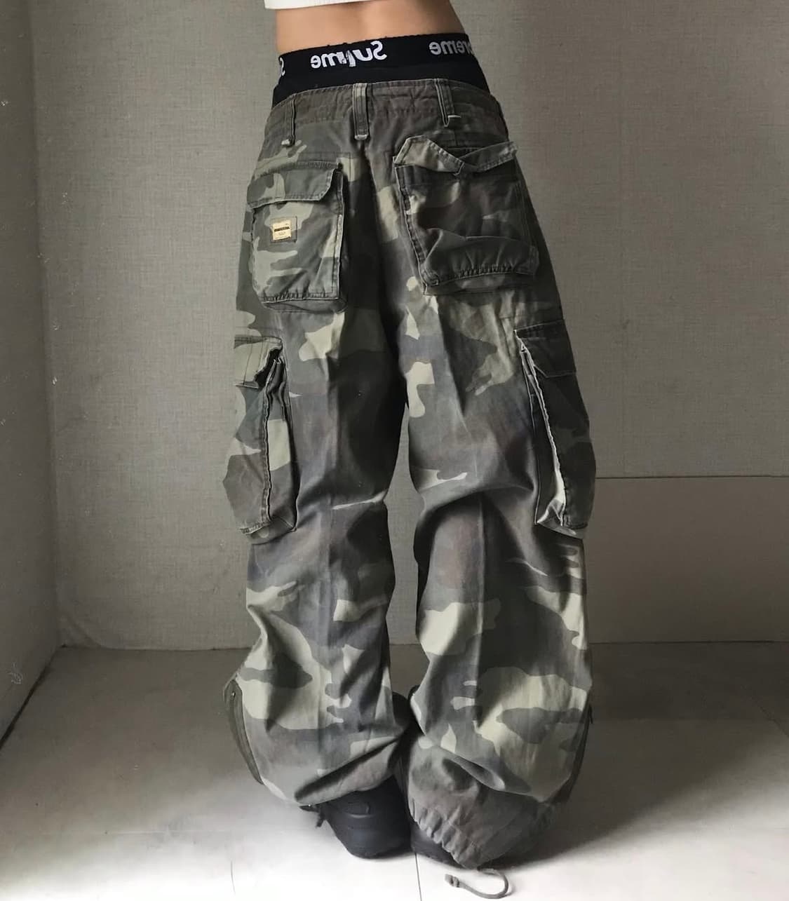 아베크롬비 빈티지 카모 카고 팬츠 상품이미지3