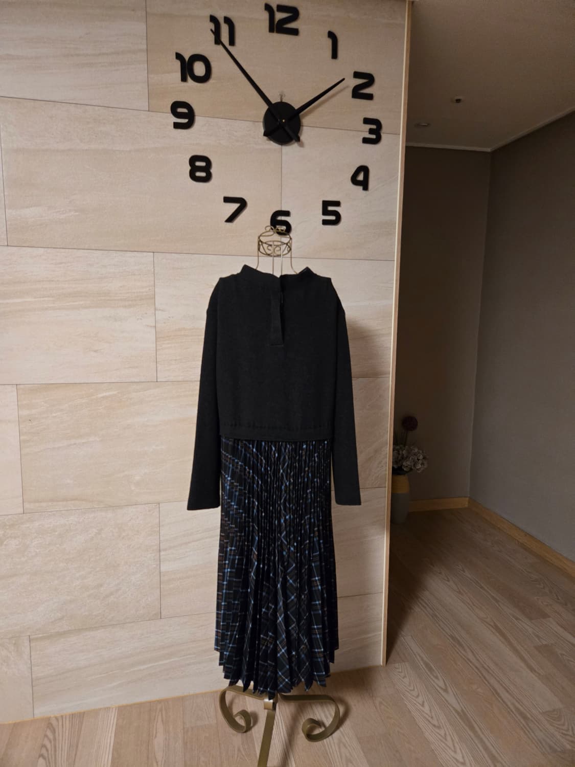 [F] SJSJ 에스제이에스제이 플리츠 롱 원피스 2020 상품이미지8