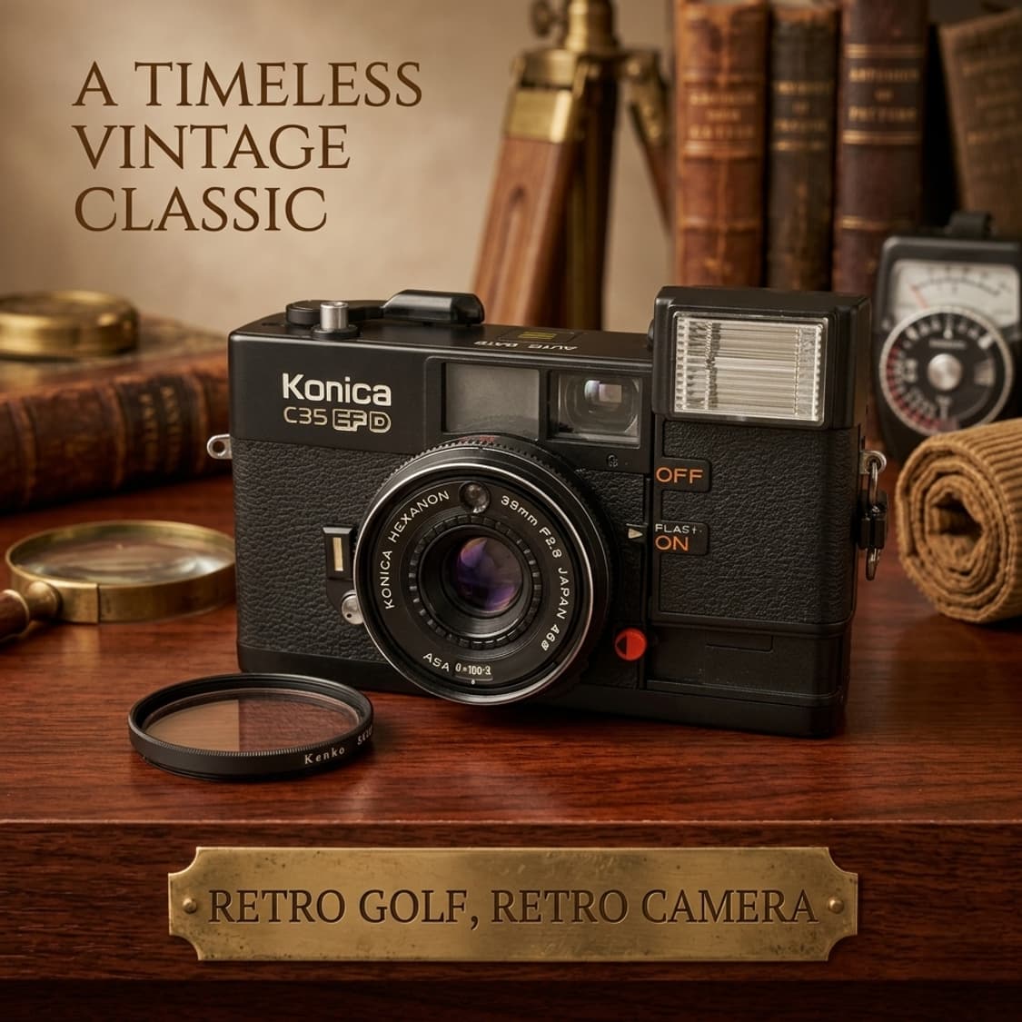 (주말한정특가) 코니카 Konica C35 EF D 필름카메라 필카 앤틱 상품이미지1