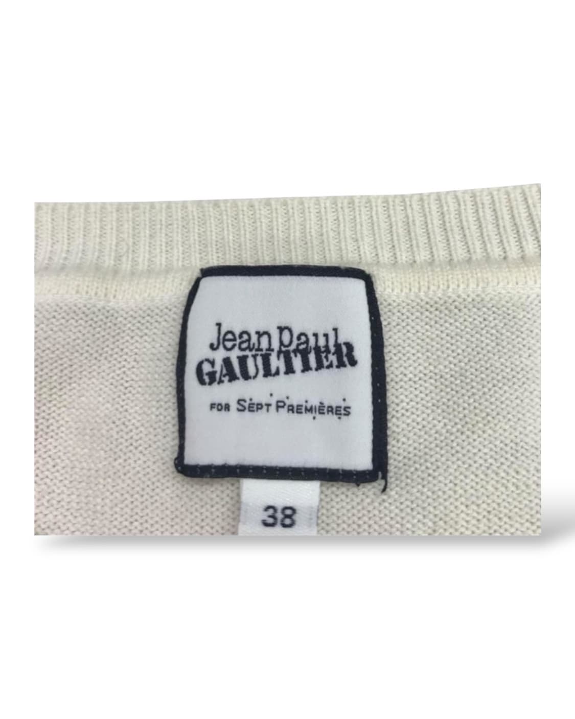 장폴고티에 사이드 버튼 반팔 니트 상품이미지3