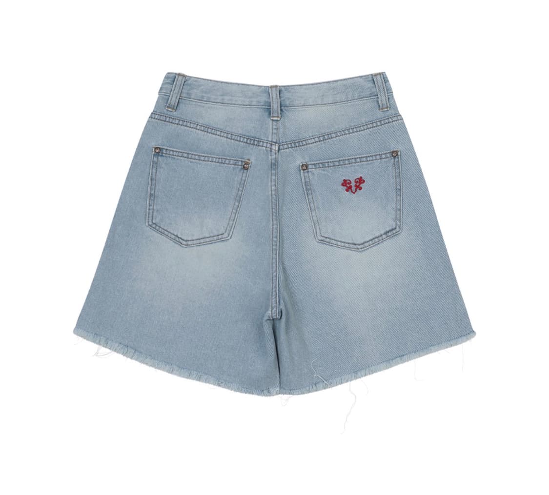 yeel 와이이이엘 레드하트 로고 반바지  상품이미지4