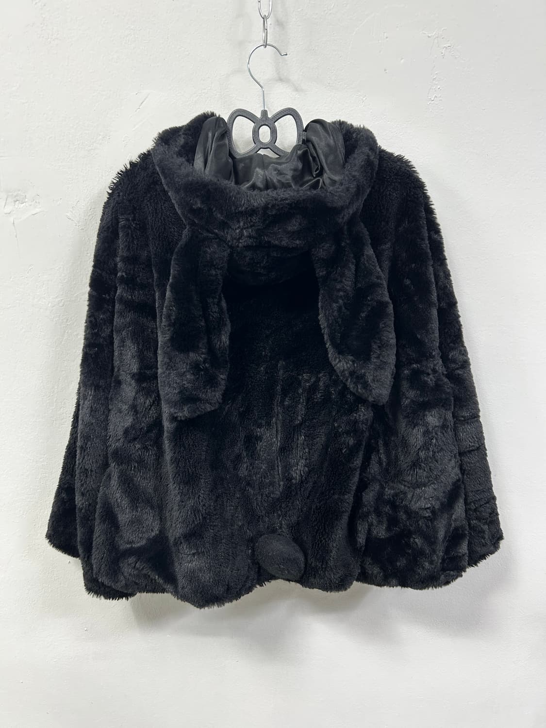 [D.F] 우사미미 리본 플러피 후드 가디건 상품이미지5