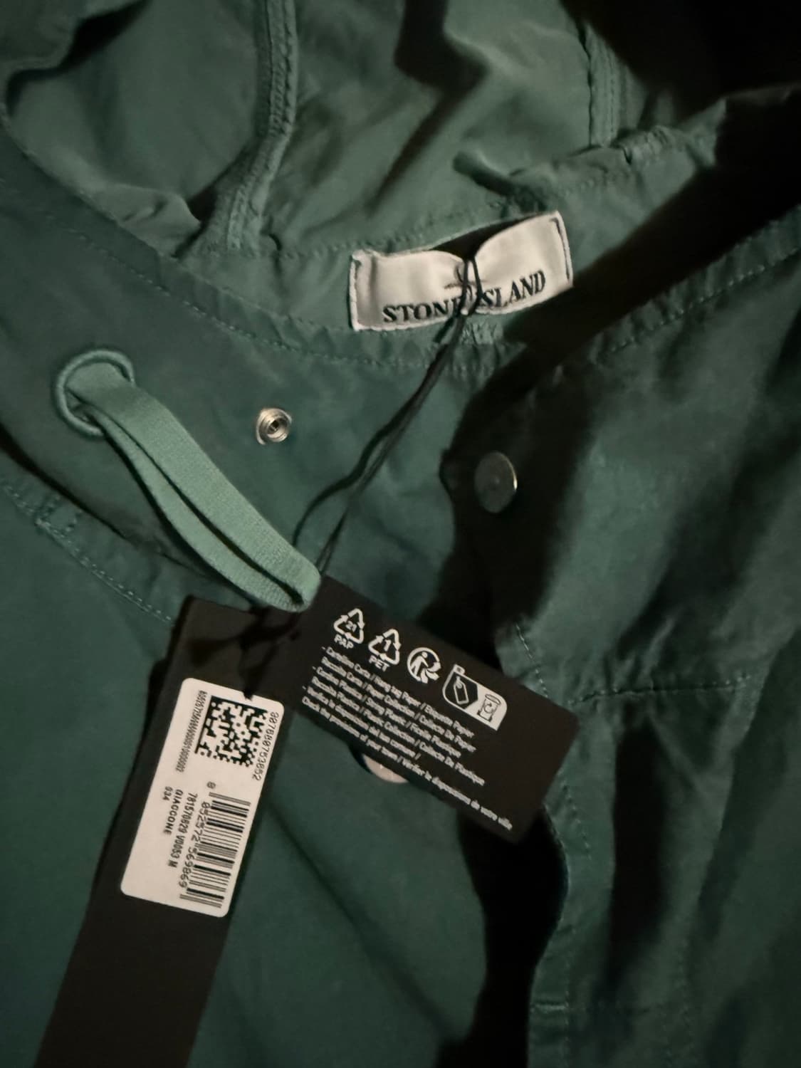 스톤아일랜드 큐프로 코튼 트윌 후드 파카 상품이미지4