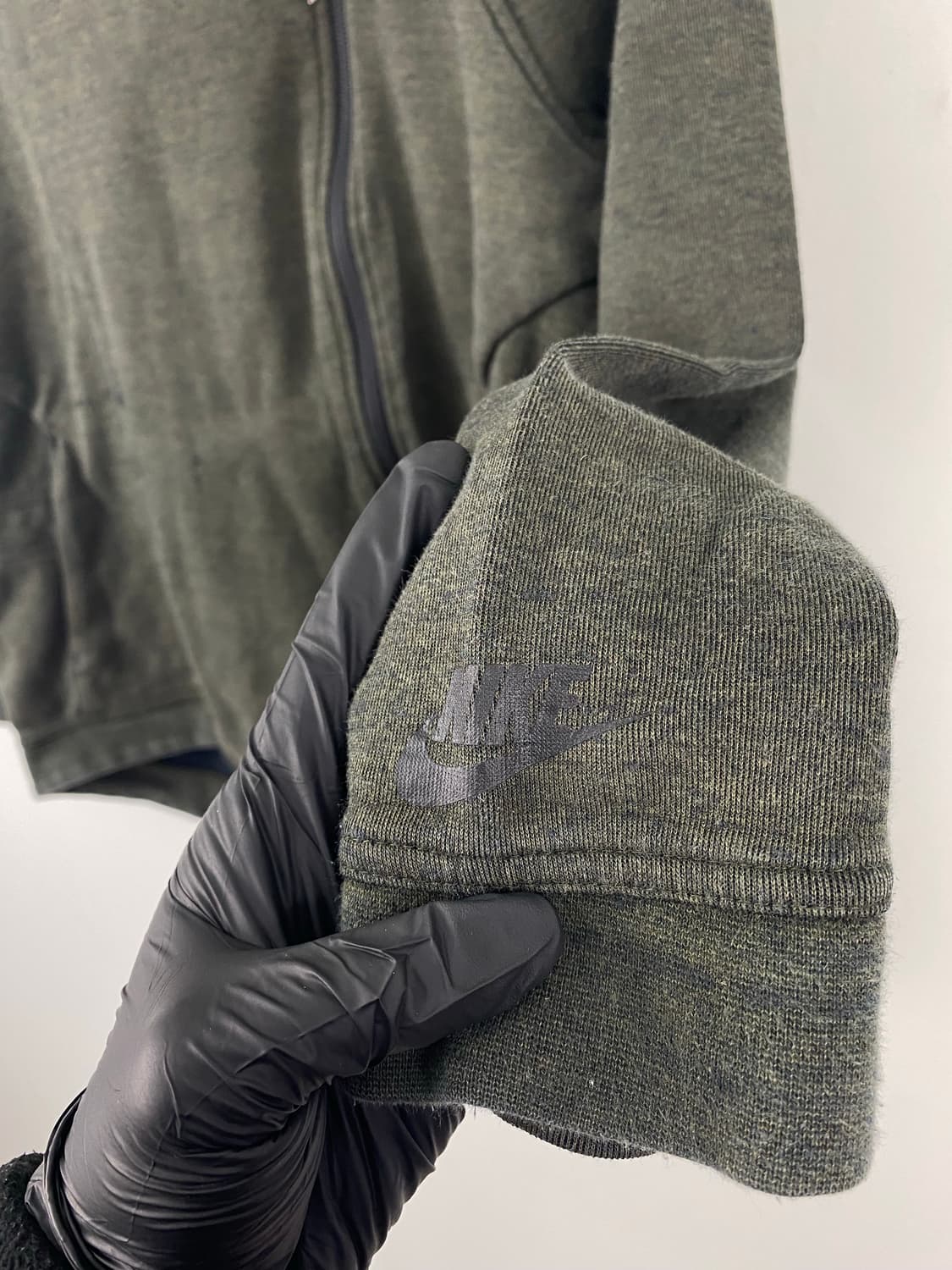 나이키 테크플리스 케이프 언발란스 후드집업 XL 상품이미지3