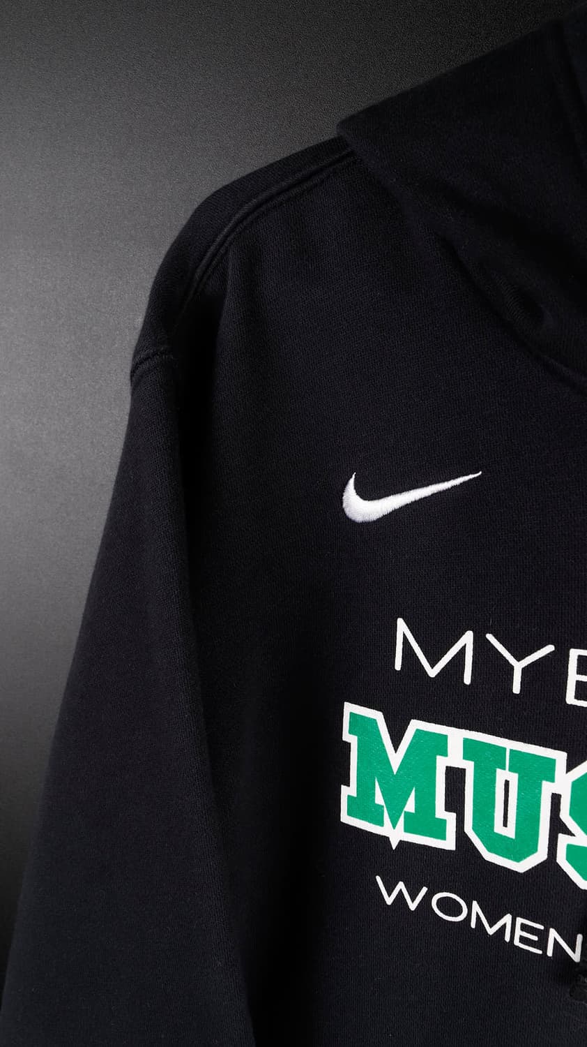 나이키 머스탱 블랙 후드티 상품이미지2