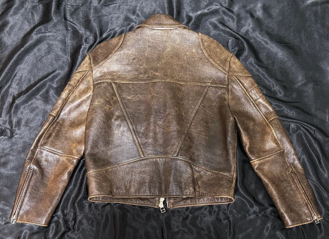 타일레 레더자켓 COWHIDE LEATHER BIKER JACKET 상품이미지4