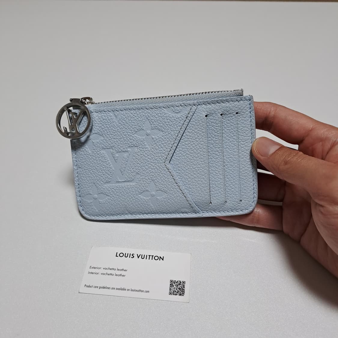 [100%/정품] 루이비통 로미 카드홀더 모노그램 앙프렝뜨, 루이비통지갑 상품이미지1