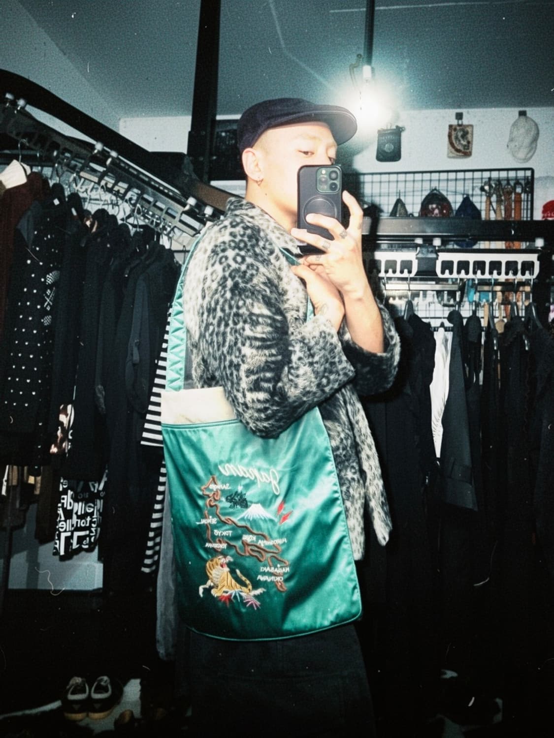 Casselini Japan Map Shoulder Bag 상품이미지1