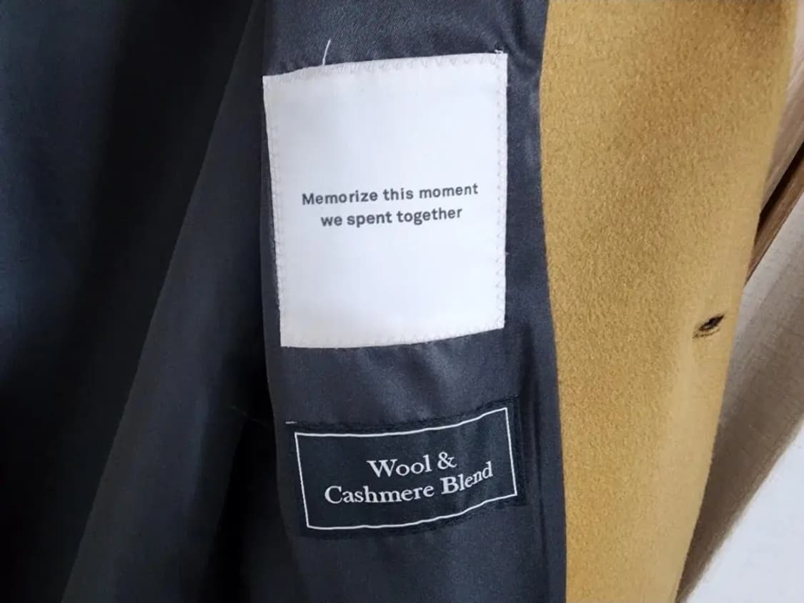 (XS)인사일런스 솔리스트 캐시미어 혼방 코트 상품이미지7