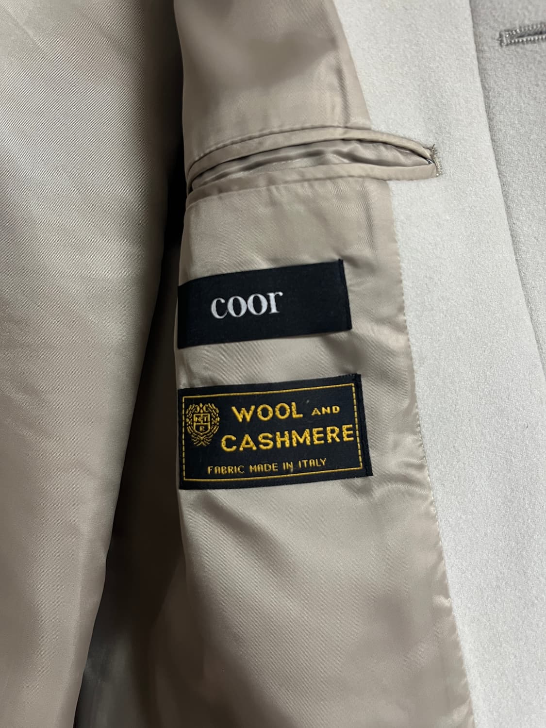 쿠어 MTR 발마칸 코트 크림 상품이미지3