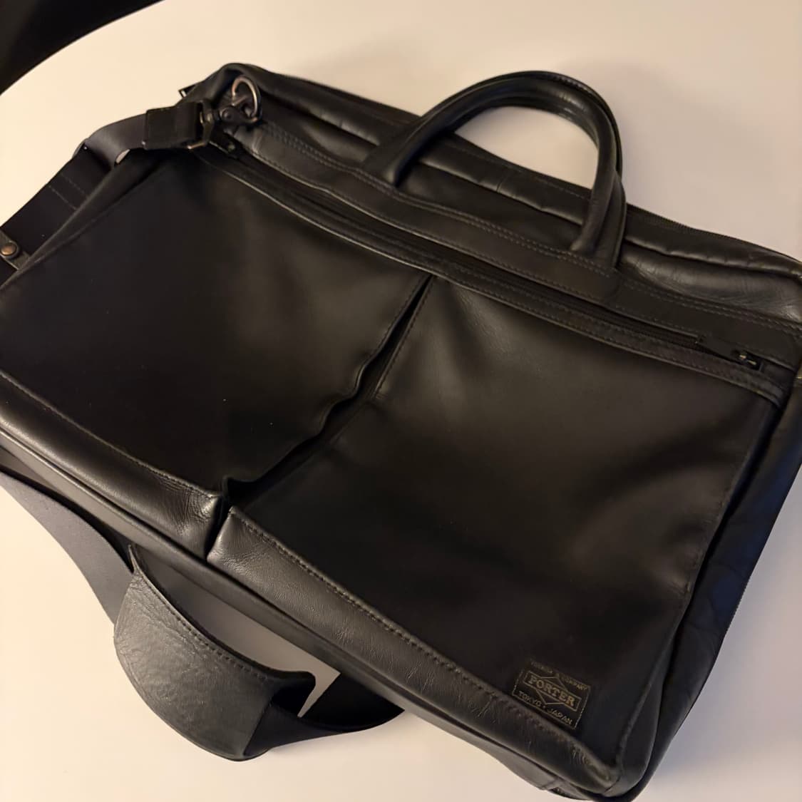 포터 AMAZE 어메이즈 2WAY 브리프케이스 블랙 상품이미지2