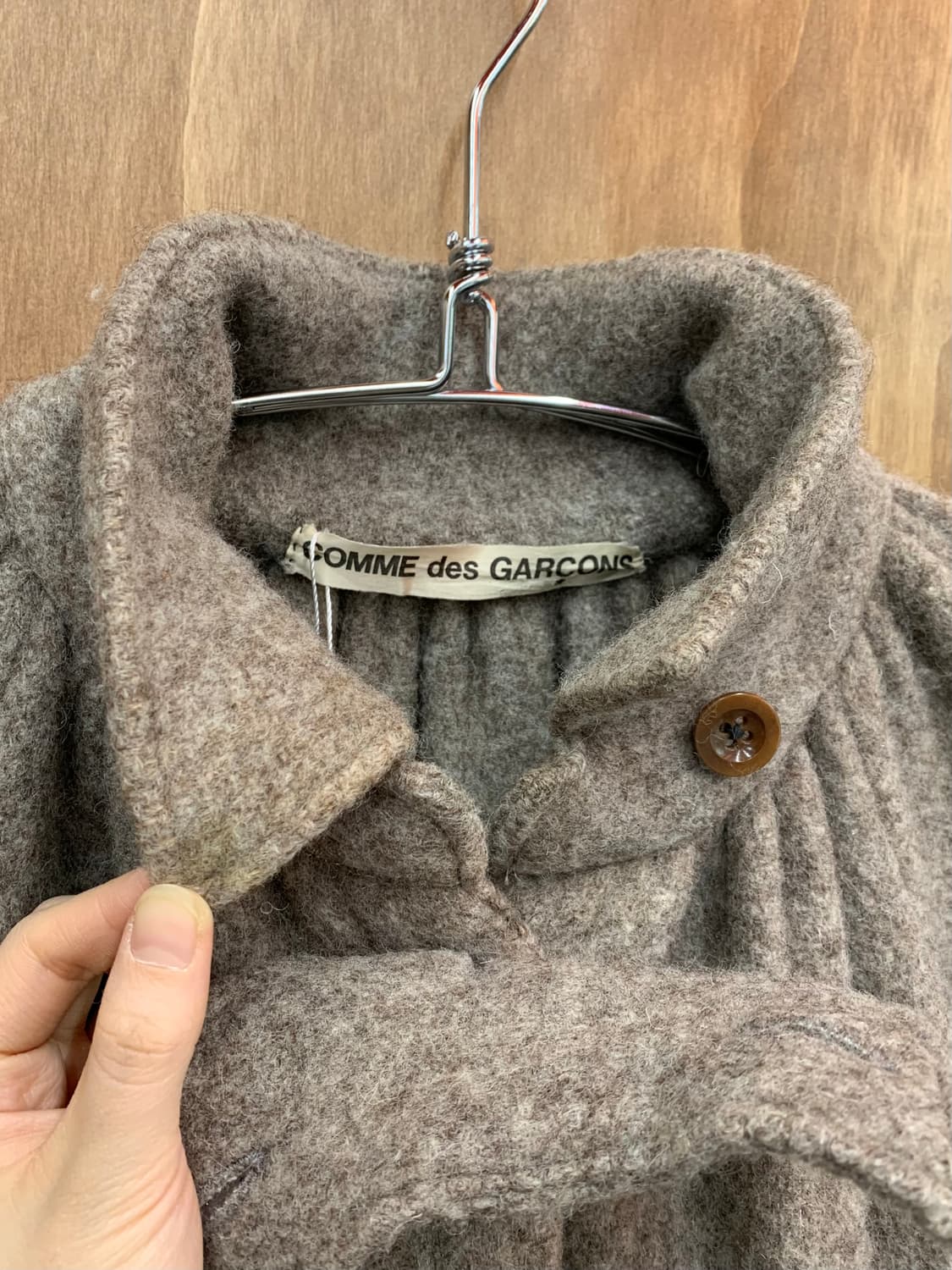 Comme des garcons 꼼데가르송 80‘s 맥코트 상품이미지4