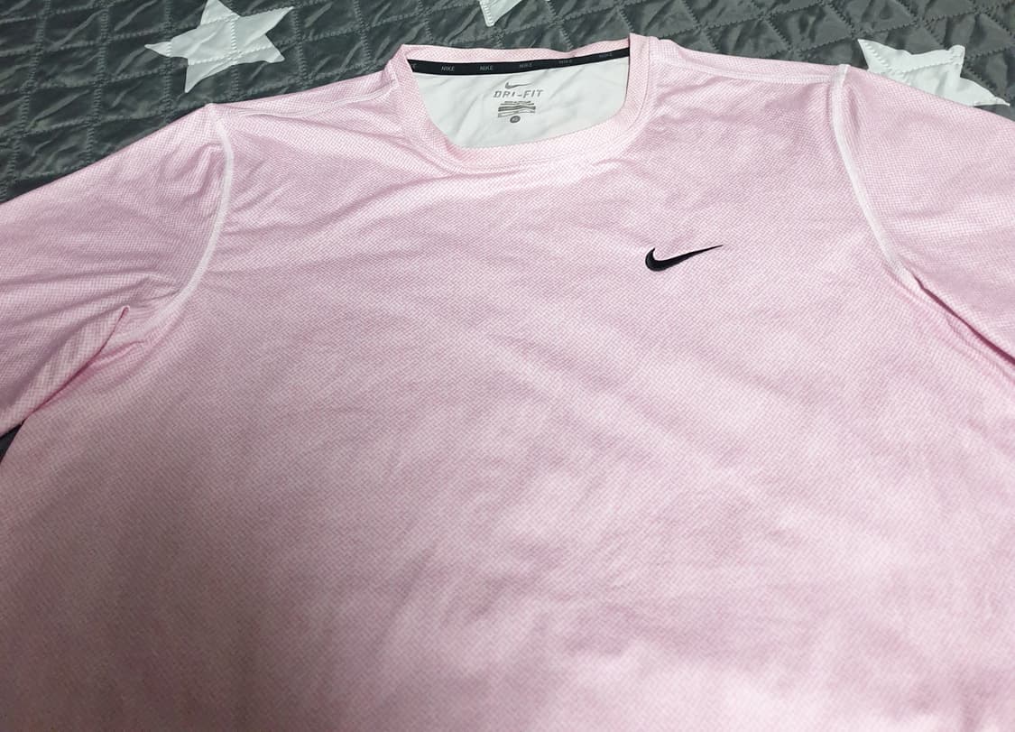 나이키 드라이핏 기능넝 반팔티 라이트핑크 (XL) 상품이미지2