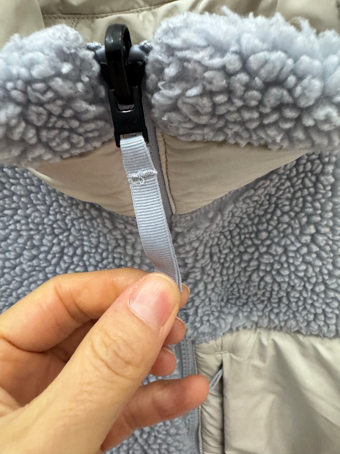 adidas 리버서블 패딩 & 쉐르파 플리스 자켓 - 상태우수 상품이미지8