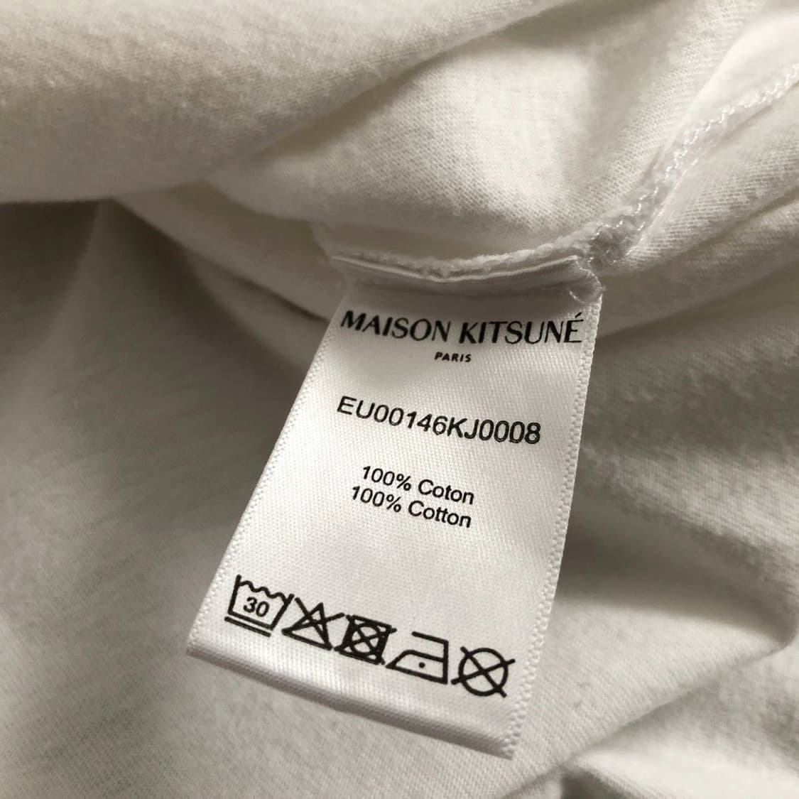 (L) MAISON KITSUNE 메종키츠네 요가키츠네 티셔츠 상품이미지5
