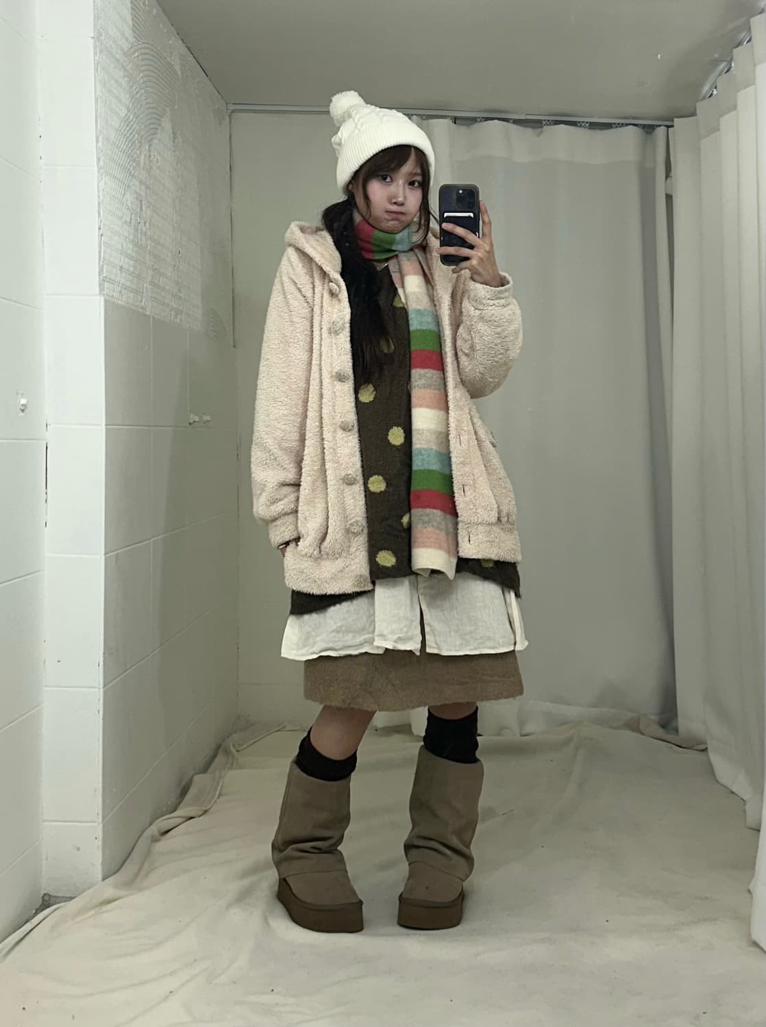 임수정 하구미 너드모리 도트 코디세트 상품이미지1