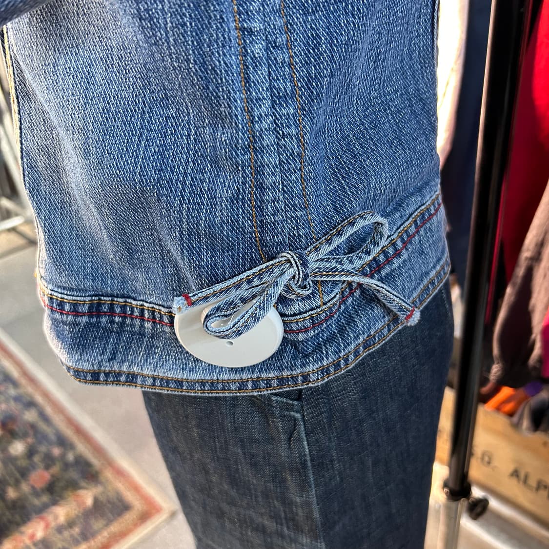 Vintage y2k Denim Jacket 상품이미지4