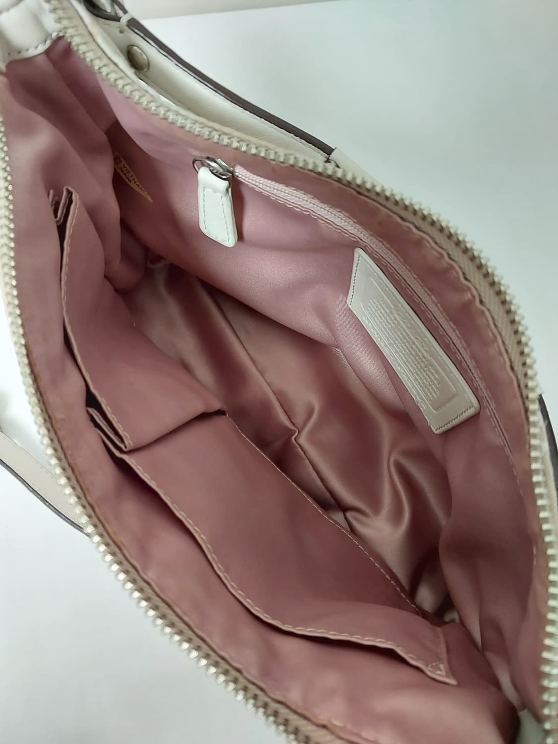 SALE🫶[정품] 코치 아이보리 투웨이백 상품이미지9