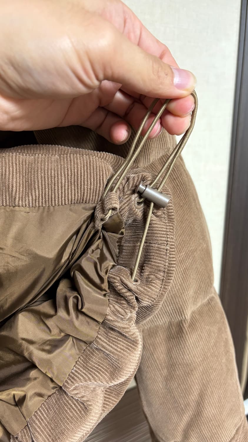 [XL] 버커루 코듀로이 숏 패딩 푸퍼 상품이미지3