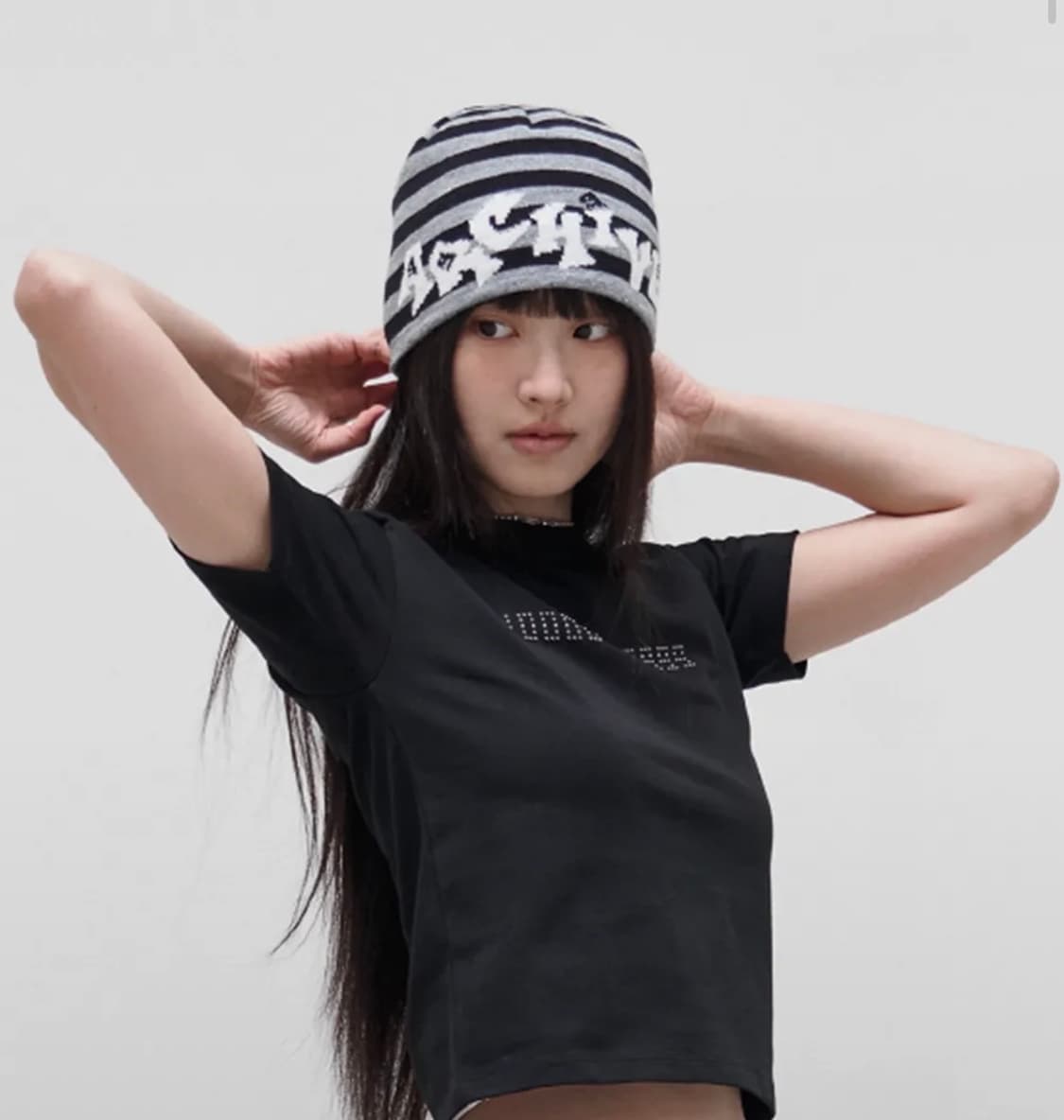 9999아카이브 스트라이트 비니 상품이미지2