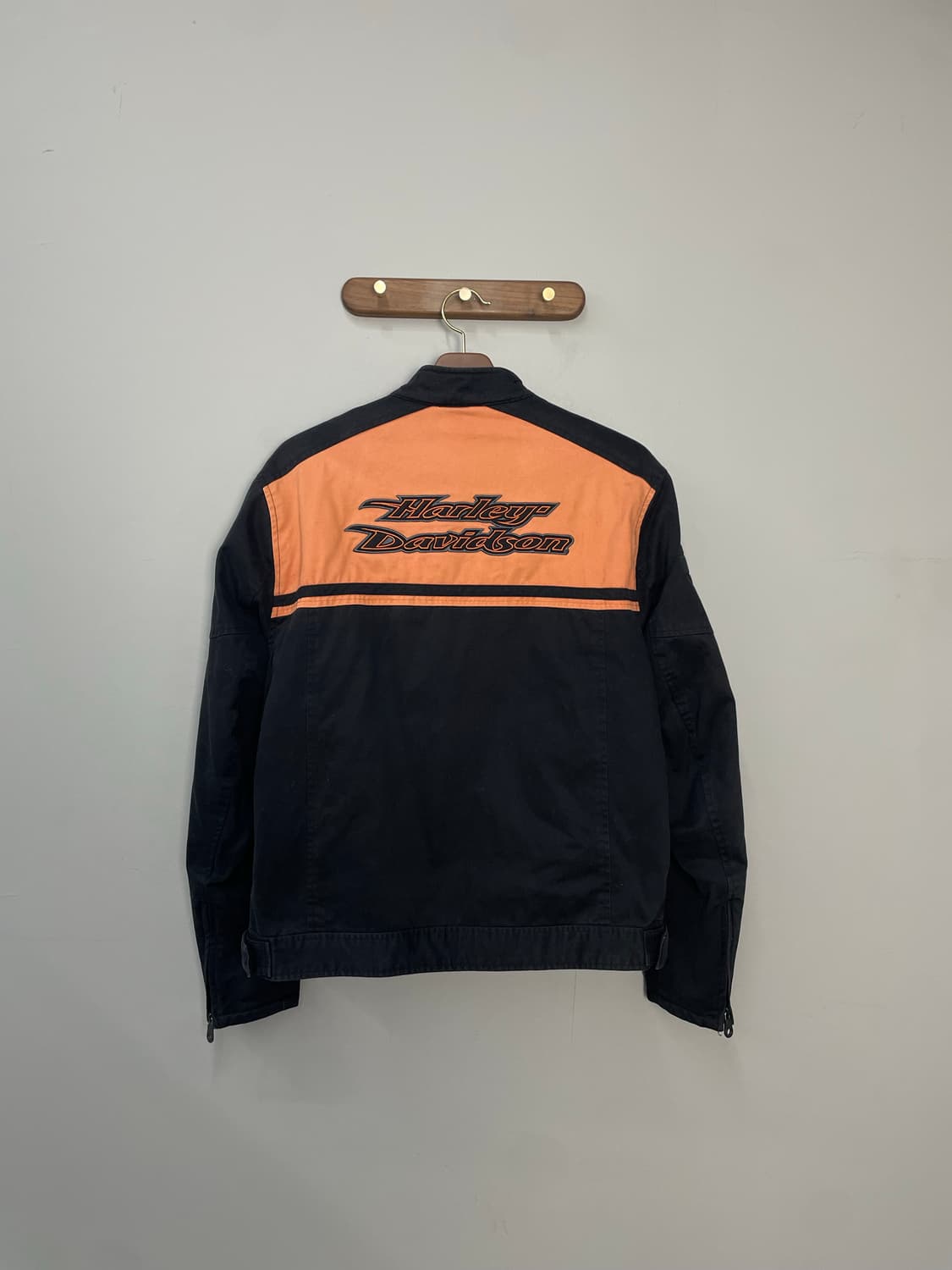 할리데이비슨 모터사이클 빅로고 코튼 레이싱 자켓 H2201 상품이미지5