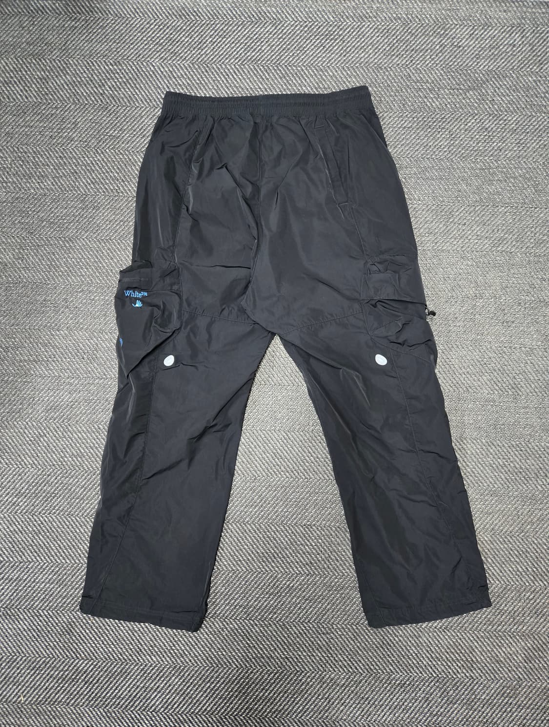 나이키 x 오프화이트 NRG 트랙 팬츠 블랙 아시아 카고팬츠 상품이미지4