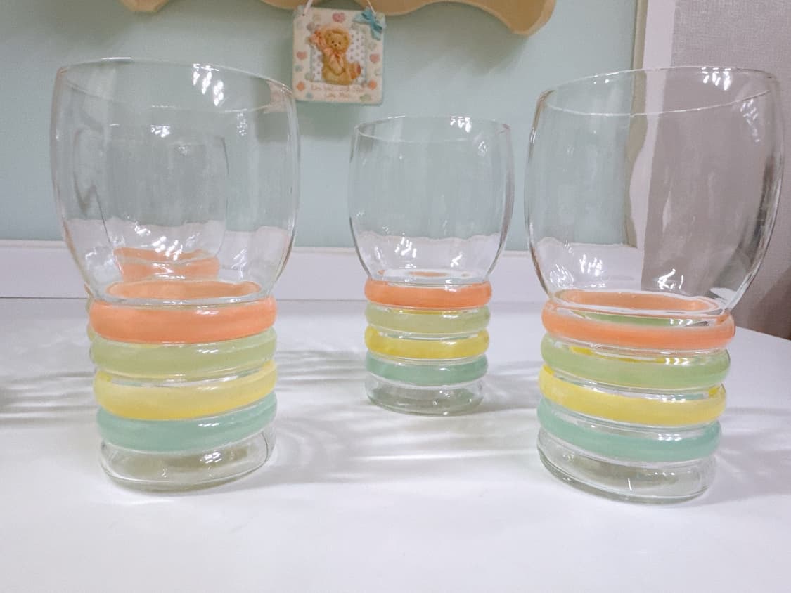 맥베스에반스 파스텔 유리컵 상품이미지2