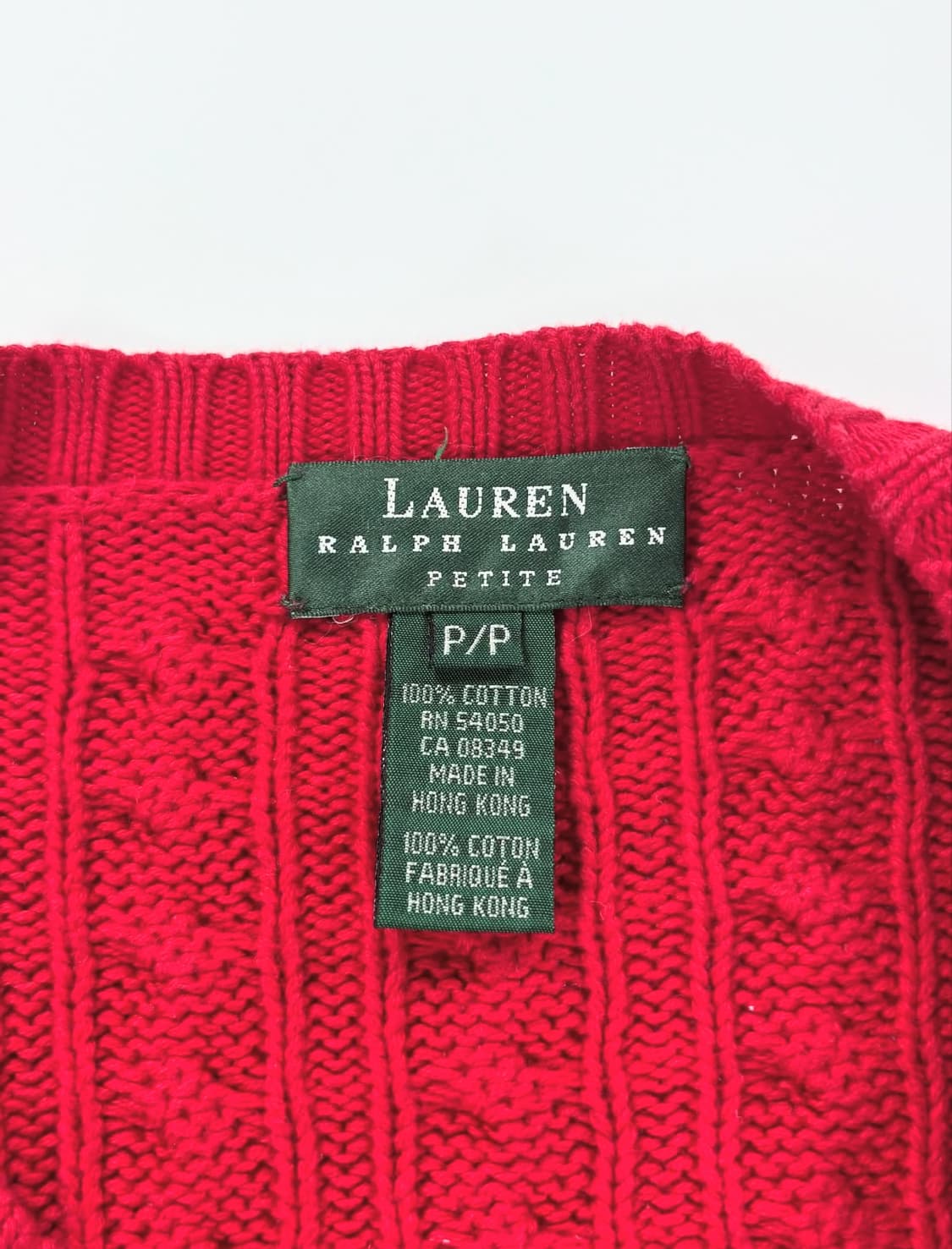 랄프로렌 케이블 니트 상품이미지3