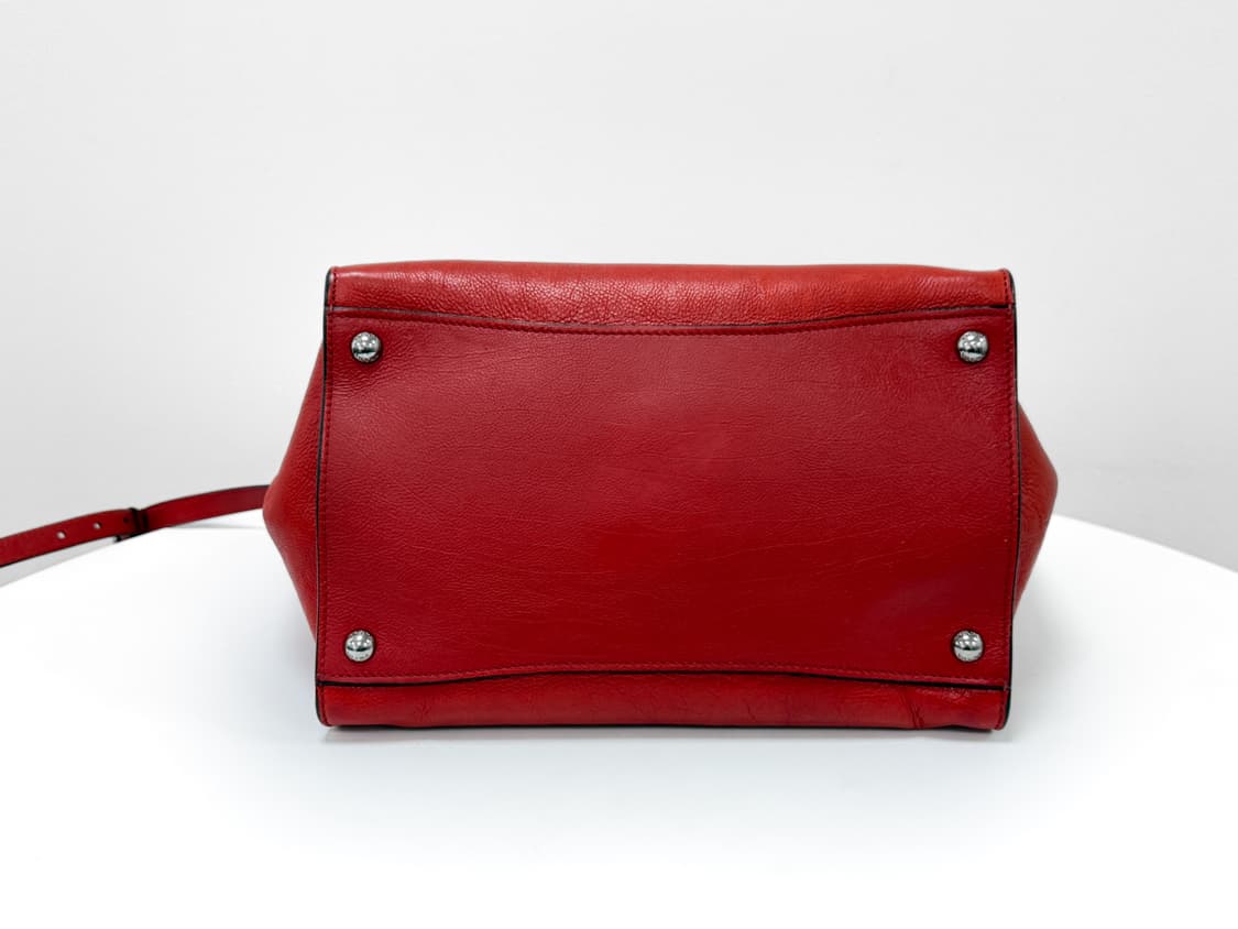 프라다 레드 글라세 카프레더 토트백 상품이미지5