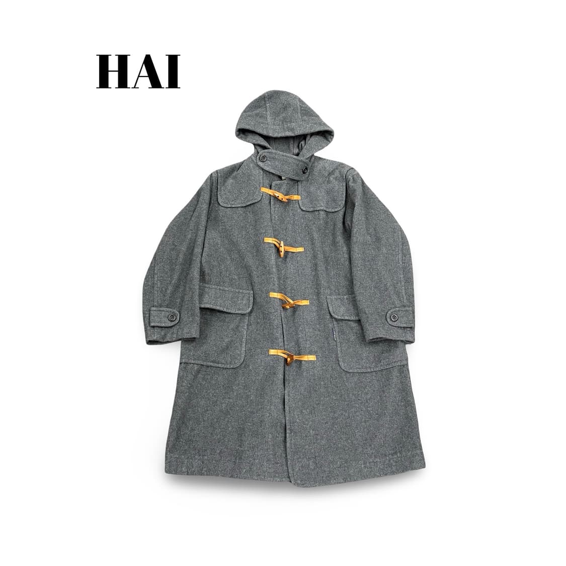 (100)HAI이세이미야케 후드코트 상품이미지1