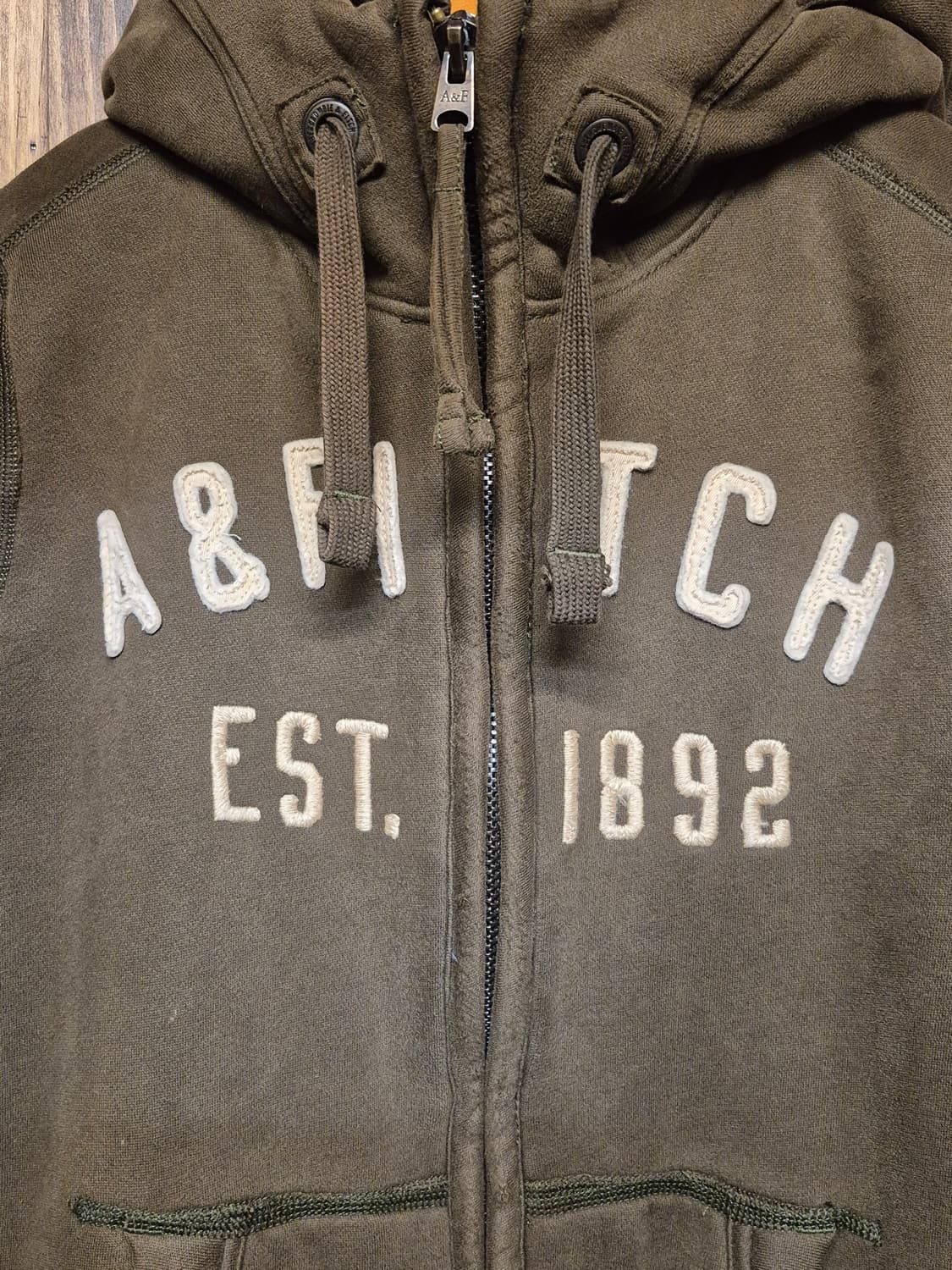 ABERCROMBIE KHAKI HOODIE ZIPUP  상품이미지5