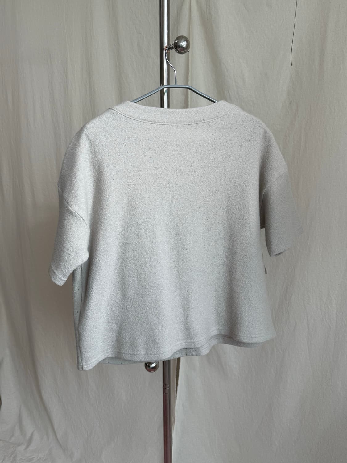 SOEN 니트 펀칭 프린지 티 상품이미지5