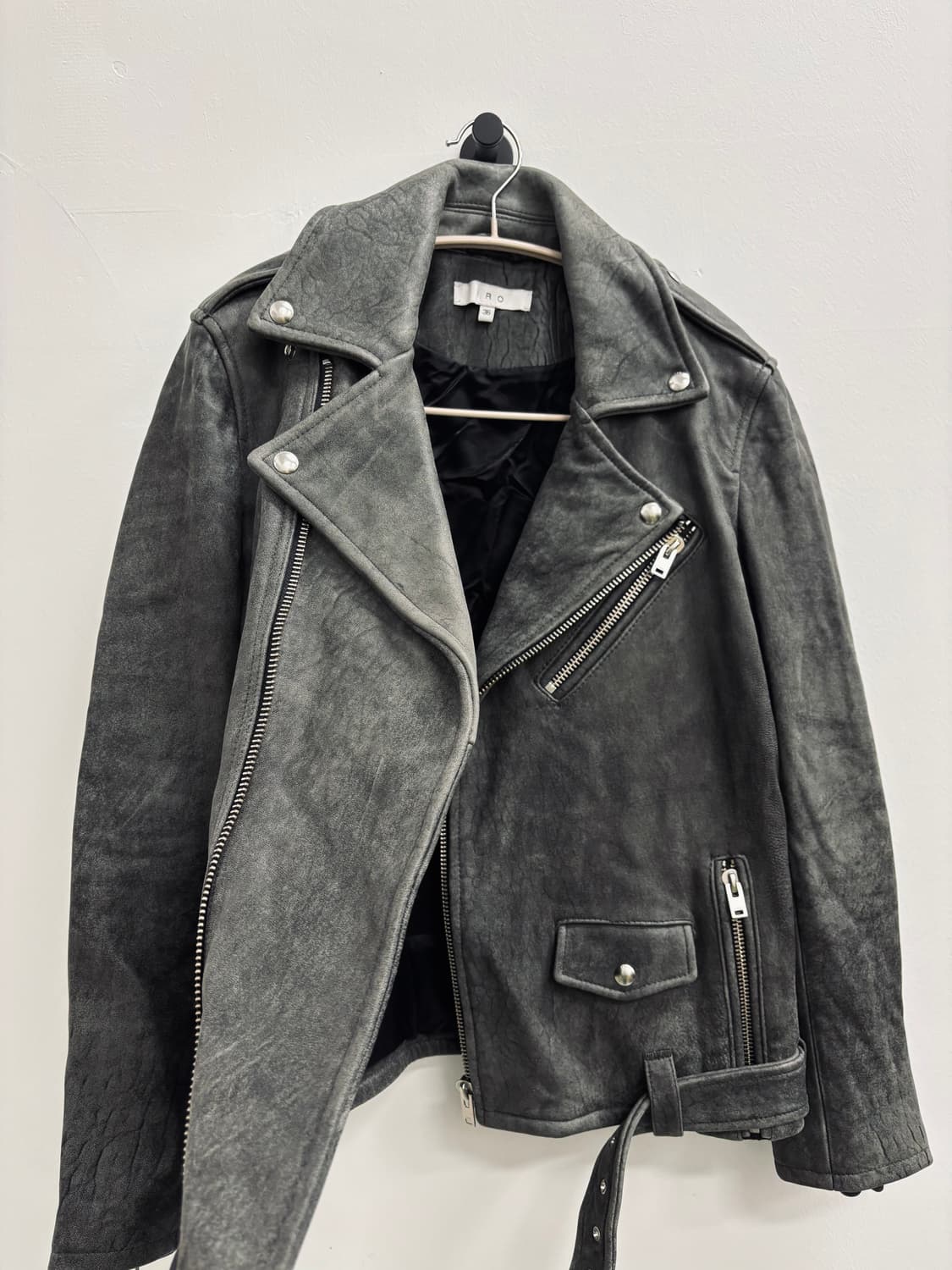 IRO 이로 글리페스페 양가죽 바이커 자켓 상품이미지4