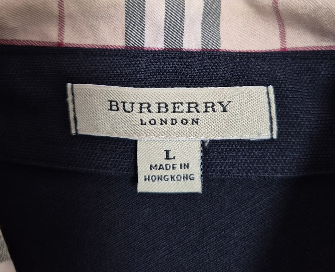 버버리 노바체크 반팔 카라티 상품이미지3