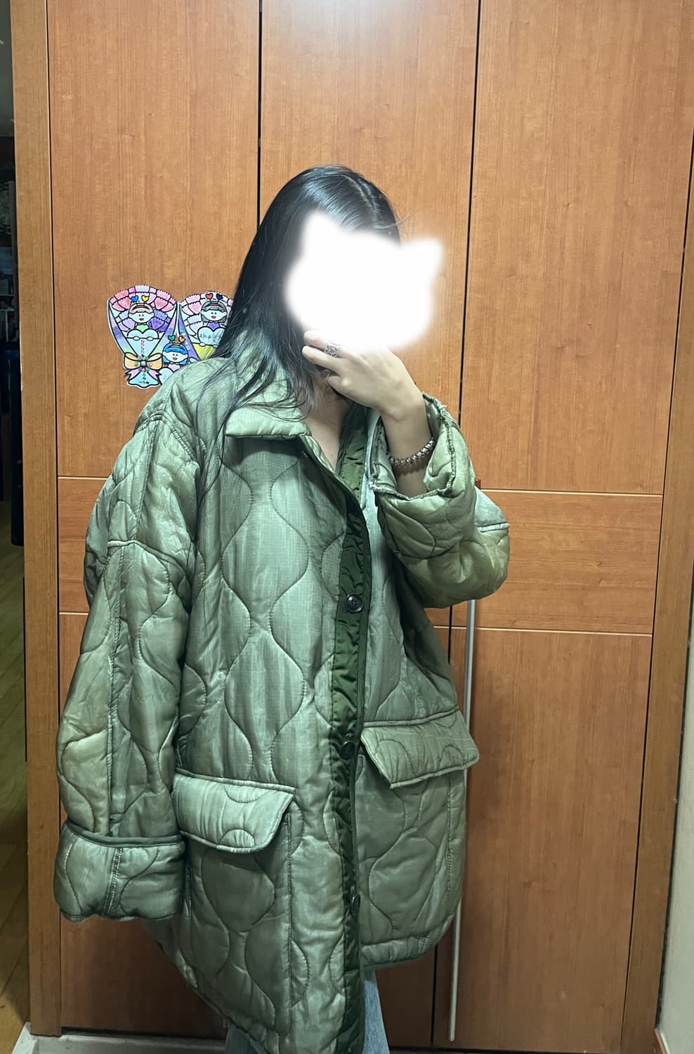 77circa 나나써카 퀄팅 라이너 오버 코트 상품이미지3