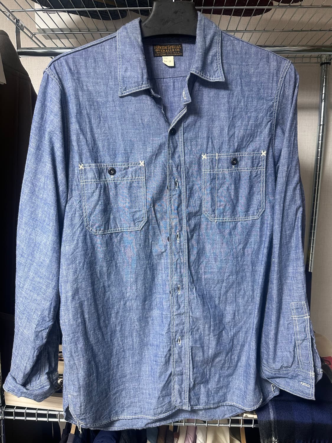 프리휠러스 샴브레이 셔츠 상품이미지1