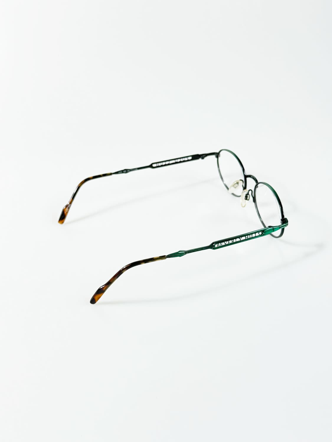 90s 일본제 베버리 힐즈 폴로클럽 슬림라운드 빈티지 안경 상품이미지4