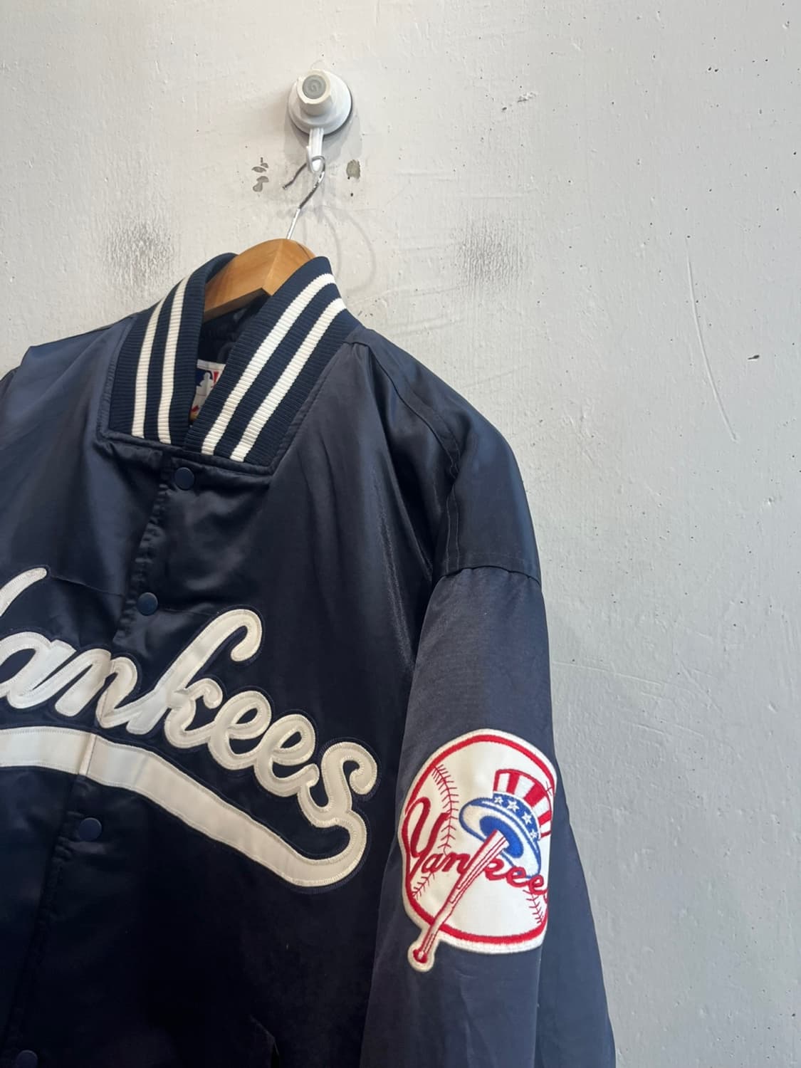 마제스틱 양키즈 스타디움 바시티 자켓 데드스탁 L 상품이미지3