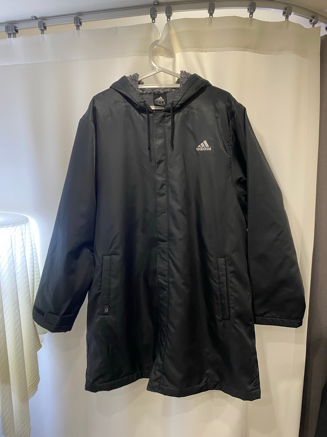 양털후드 아디다스 바람막이 상품이미지1