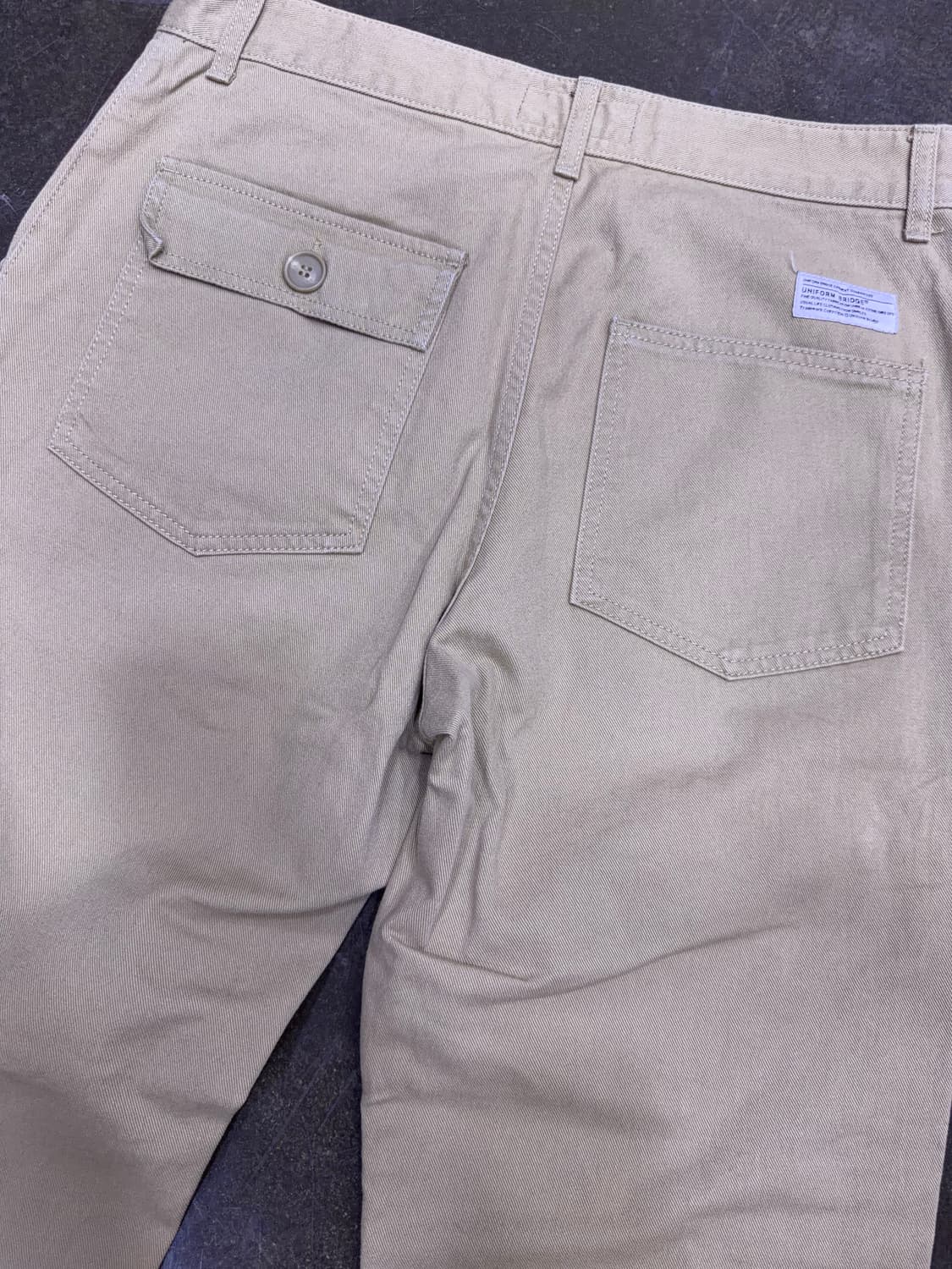 유니폼브릿지 퍼티그팬츠 베이지 L 상품이미지6