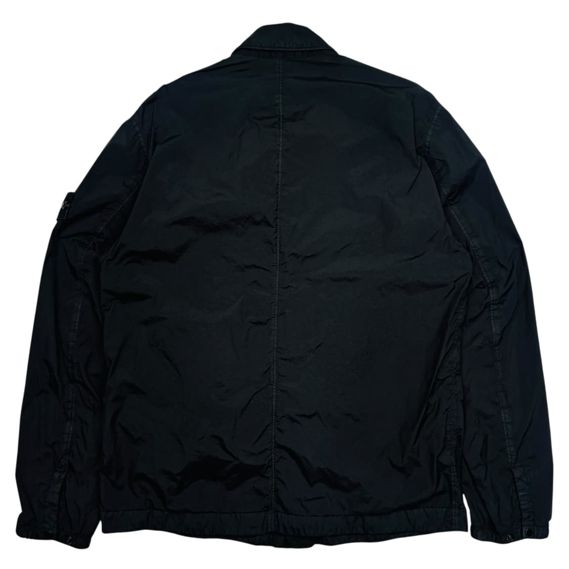 스톤아일랜드 크링클랩스 버튼업 블랙 자켓 L 상품이미지4