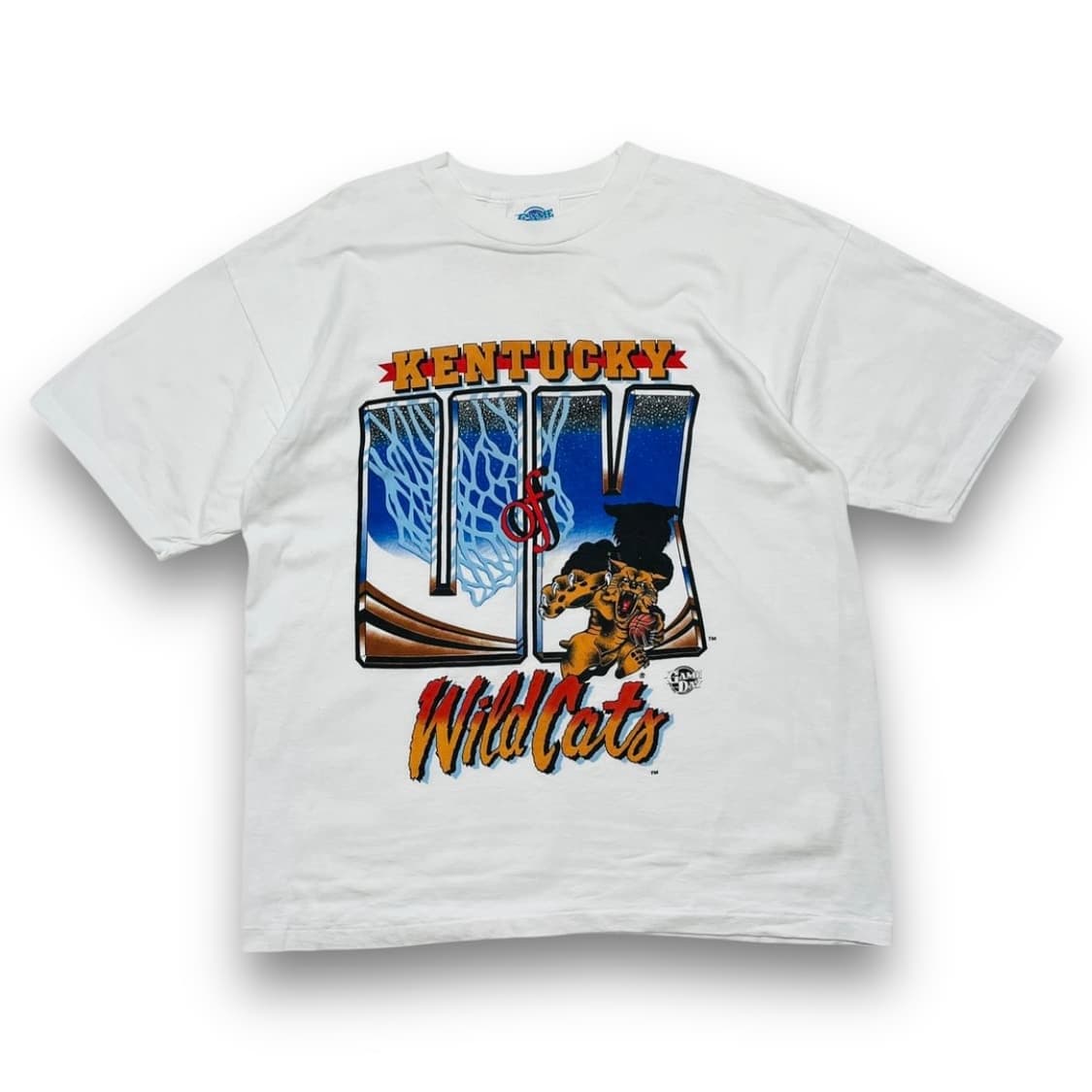 Game Day 90s Wild cats 올드스쿨 덩크 반팔 티셔츠 상품이미지1