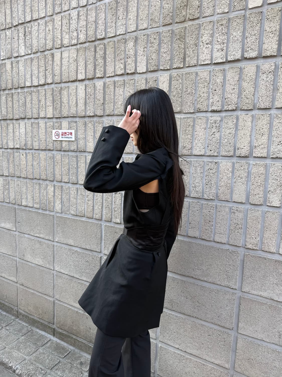 언더커버 아방가르드 버클 더블 자켓 상품이미지3