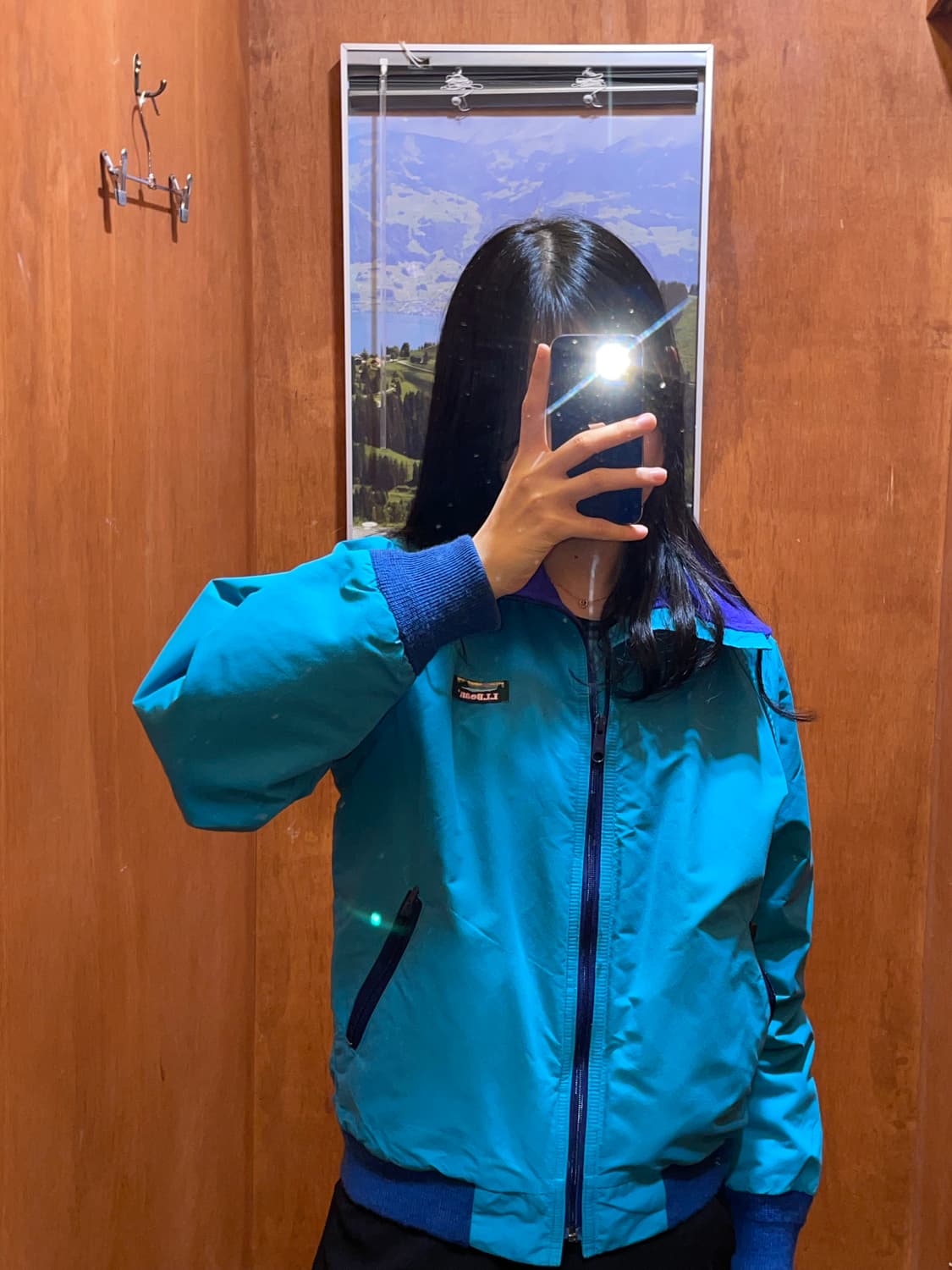 (S) L.L.Bean 엘엘빈 90s 웜업 자켓 상품이미지1