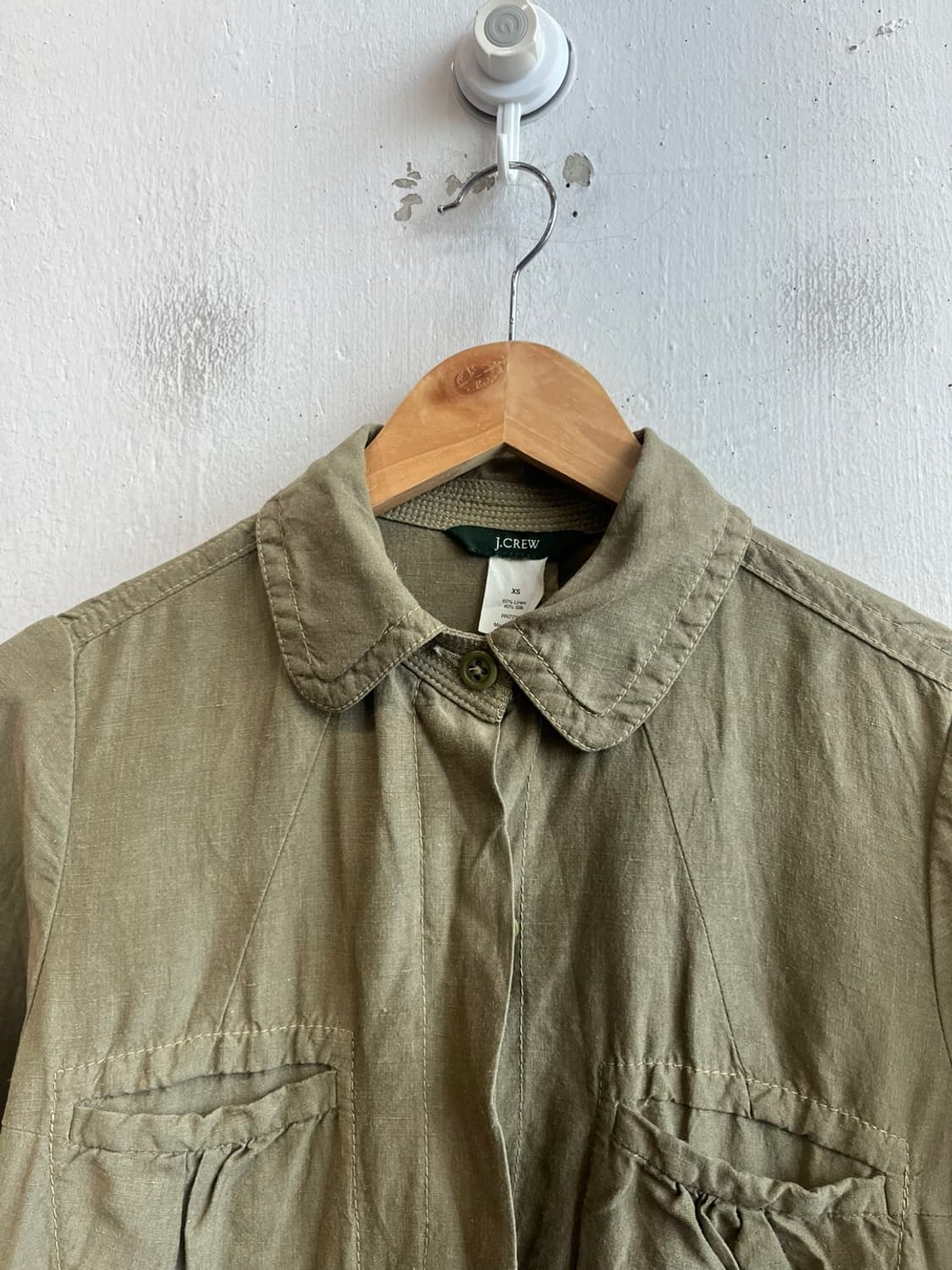 J CREW 제이크루 린넨 실크 자켓 우먼즈 상품이미지3