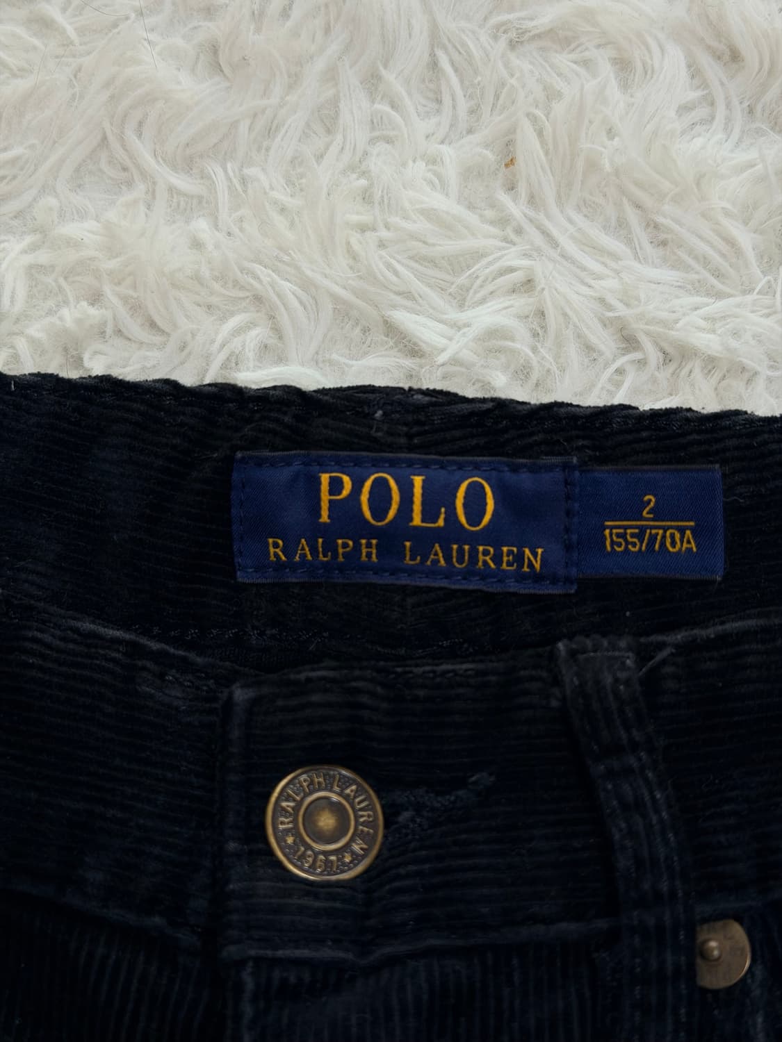 [POLO] 폴로 랄프로렌 블랙 코듀로이 팬츠 (슬림핏) 상품이미지5