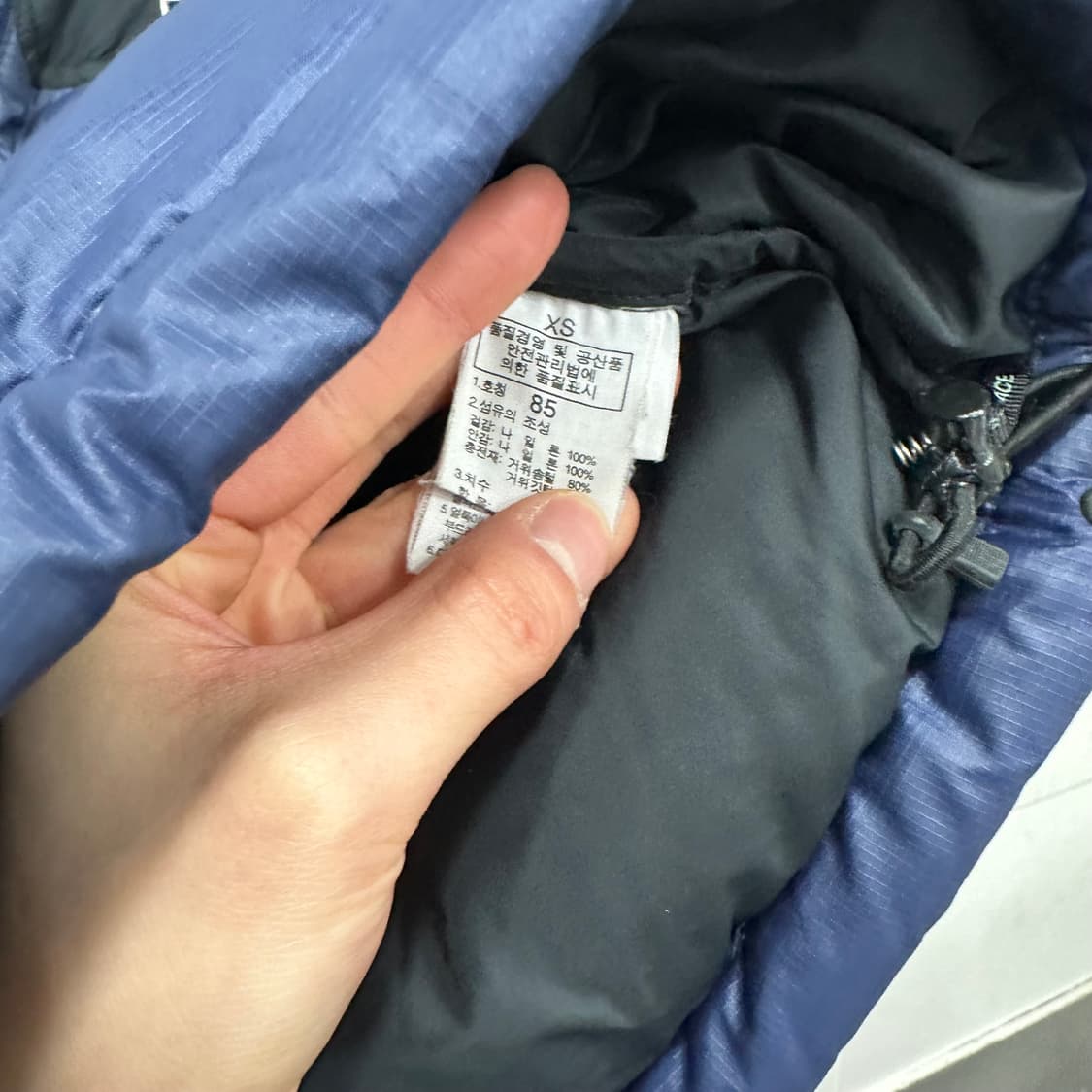 노스페이스 700 눕시패딩 상품이미지4