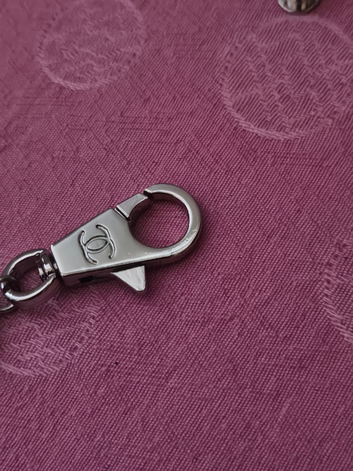 샤넬 정품 빈티지 업사이클링 시계 키링 상품이미지3