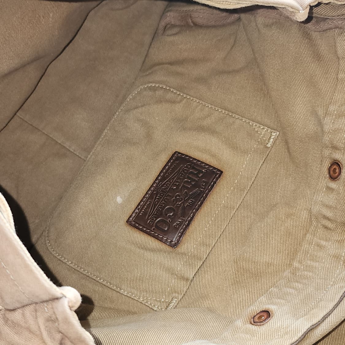 폴로 더블알엘 가방 캔버스 레더 메신져백 F 상품이미지8